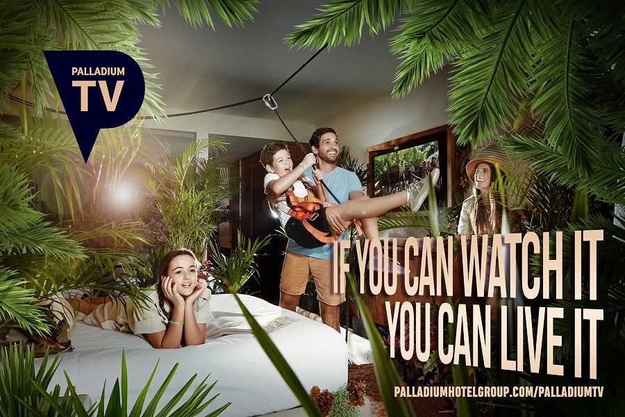 Palladium Hotel Group lädt mit Palladium-TV zu Indoor-Reisen ein