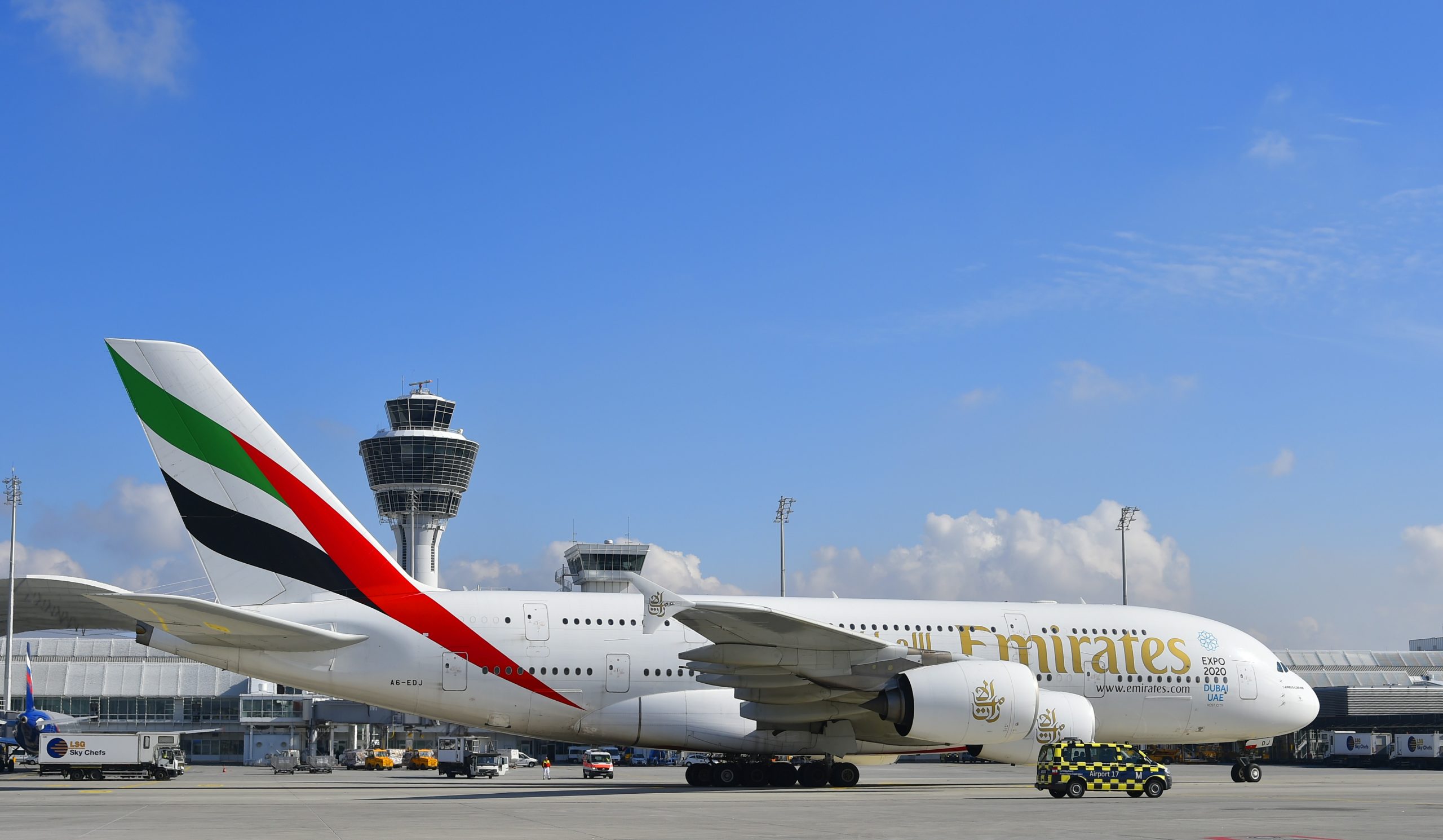Emirates-Flaggschiff A380 kehrt nach München zurück