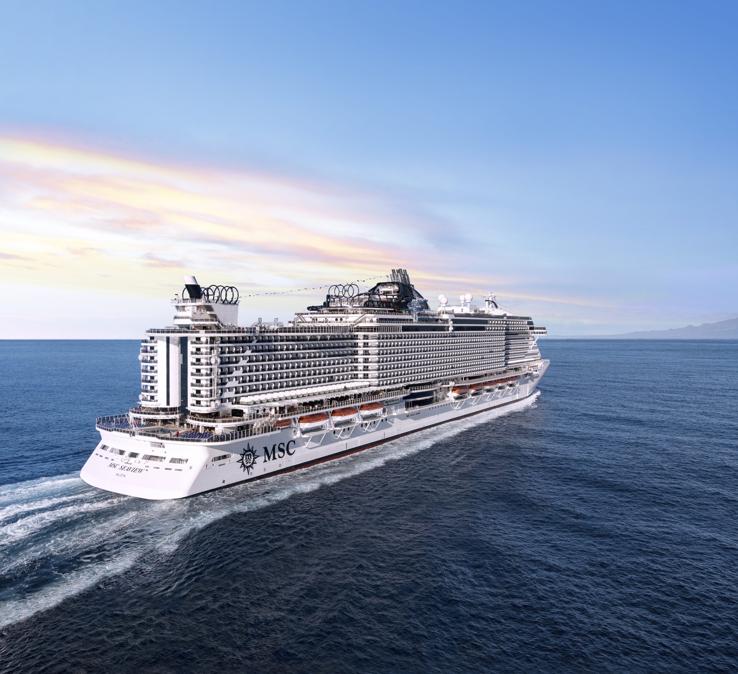 MSC Cruises startet ab dem 3. Juli mit der MSC Seaview ab Kiel