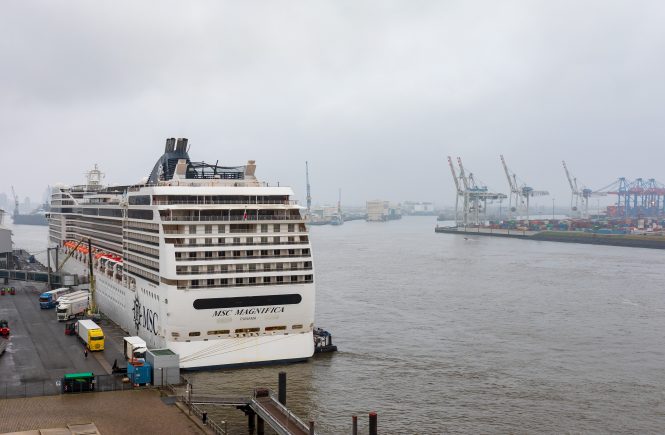 MSC Cruises startet mit der MSC Magnifica ab/bis Hamburg