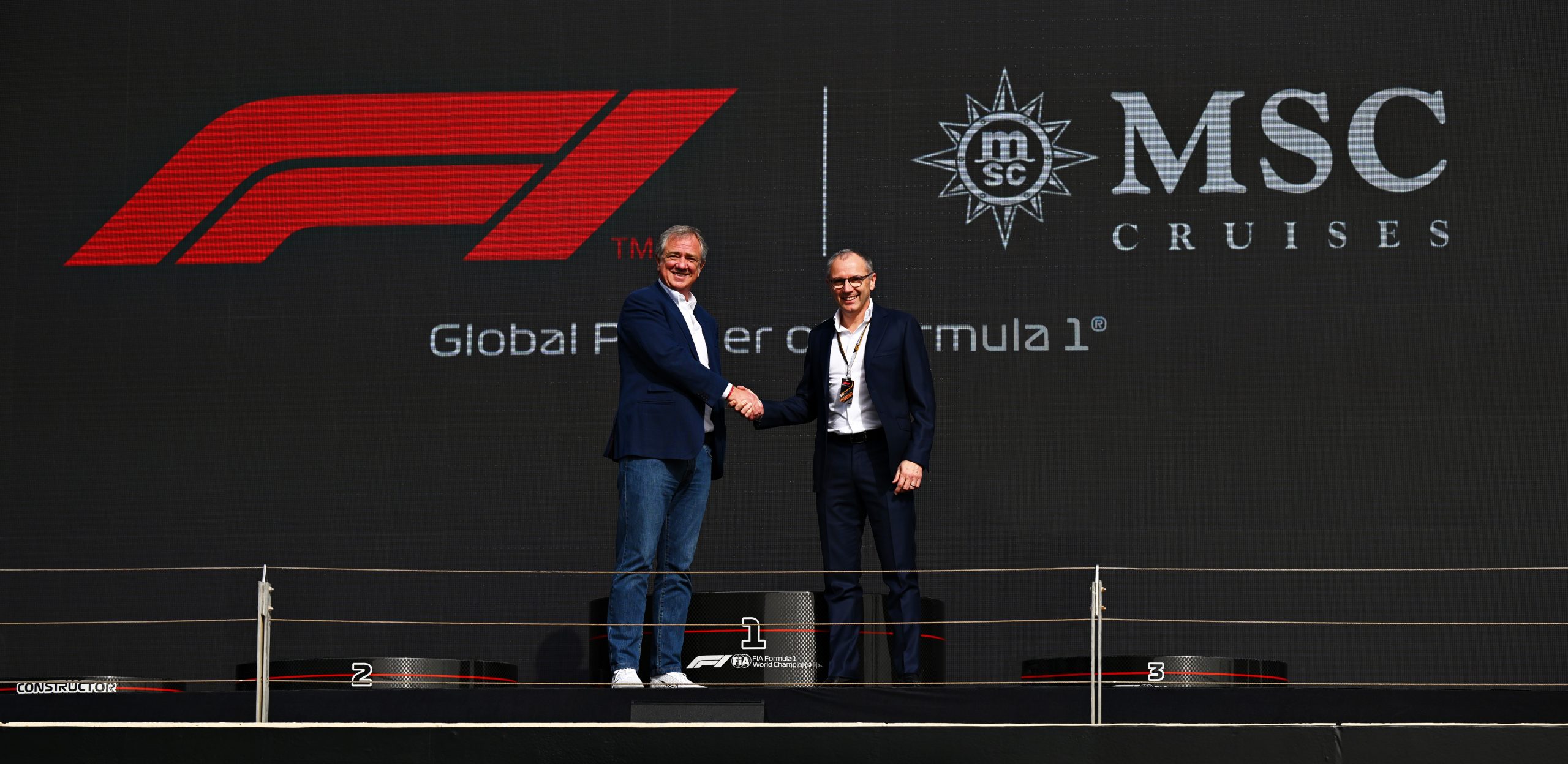 MSC Cruises und die Formel 1 gehen für die Saison 2022 globale Partnerschaft ein