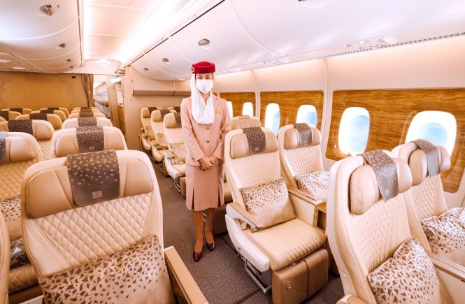 Emirates stellt Premium-Economy-Erlebnis vor