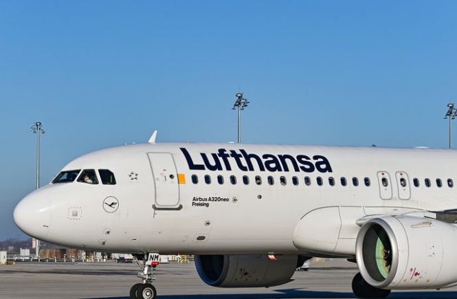 Durchstartende Lufthansa in der Klima-Kritik