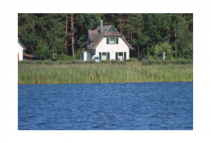 Urlaub mit Hund Ruhe Erholung herrlicher Wasserblick