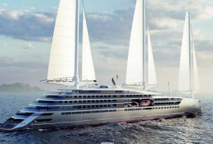 Ponant plant emissionsfreies Kreuzfahrtschiff mit Segeln
