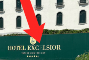 Grand Hotel Excelsior am Lido von Venedig, laut Gästen nicht zu empfehlen