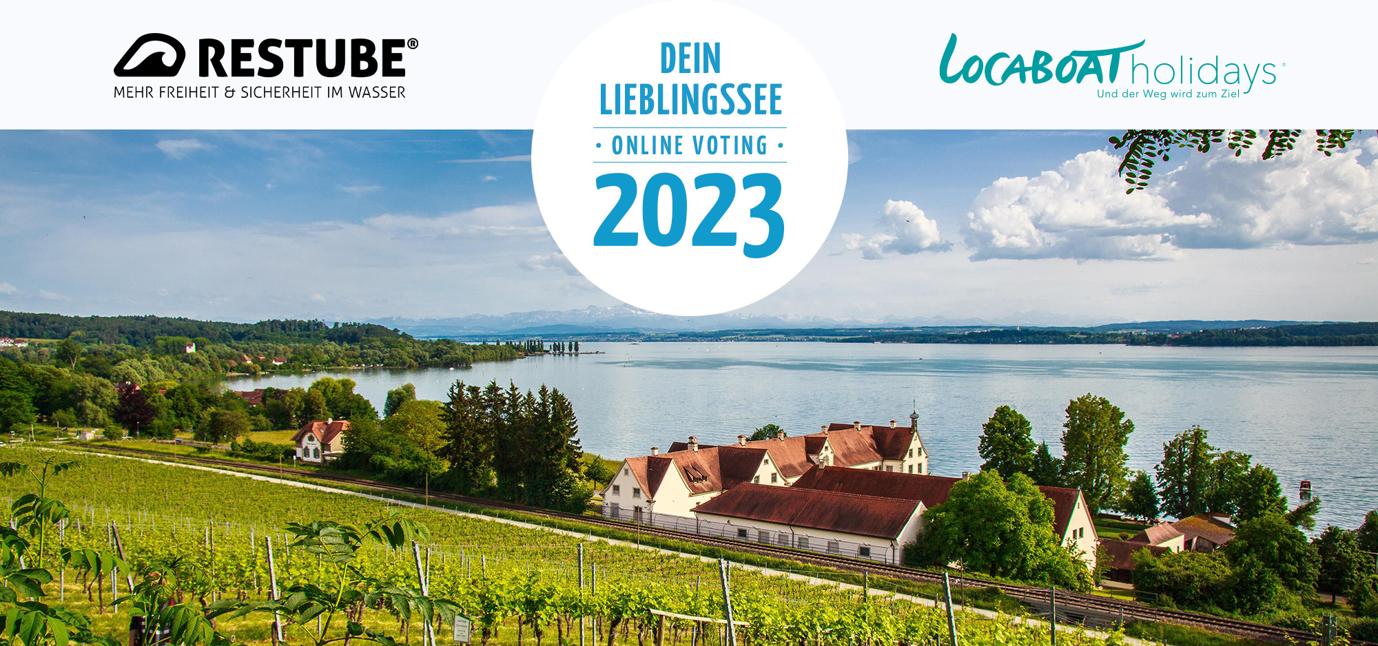 Der Bodensee – auch 2023 Deutschlands „Lieblingssee“