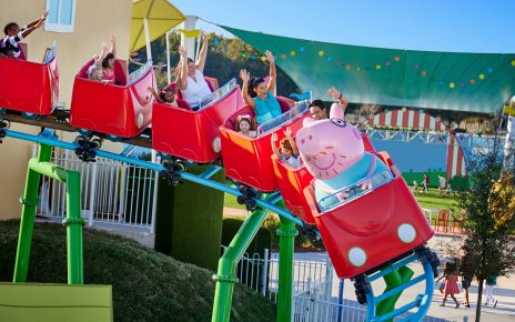 PEPPA PIG Park Günzburg eröffnet 2024 mit Papa Wutz‘ Achterbahn