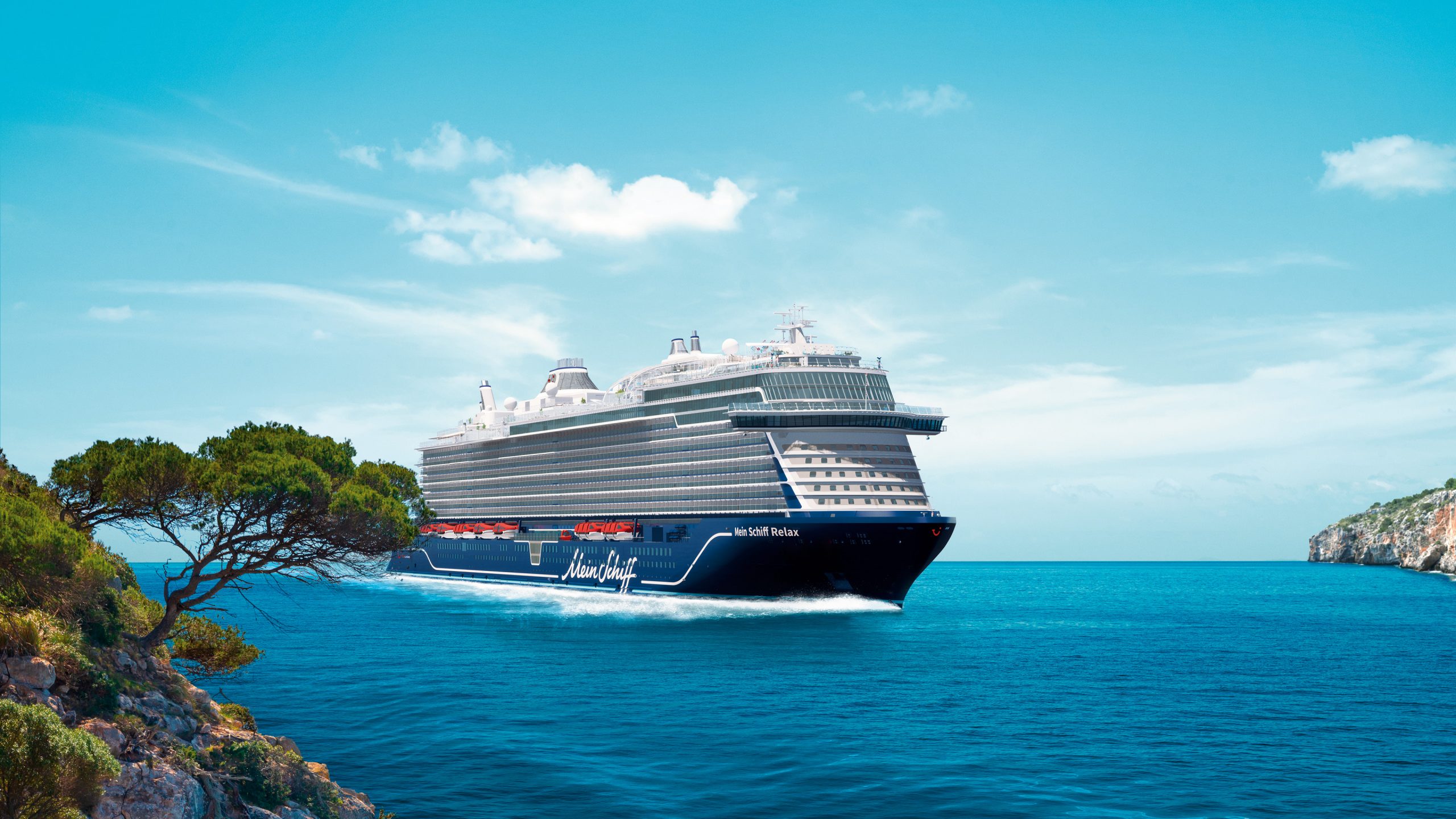 TUI Cruises verkündet Namen des achten Schiffes: Mein Schiff Relax