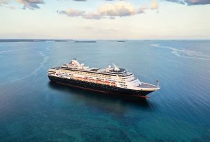 Detlef D! Soost und Kate Hall an Bord der VASCO DA GAMA