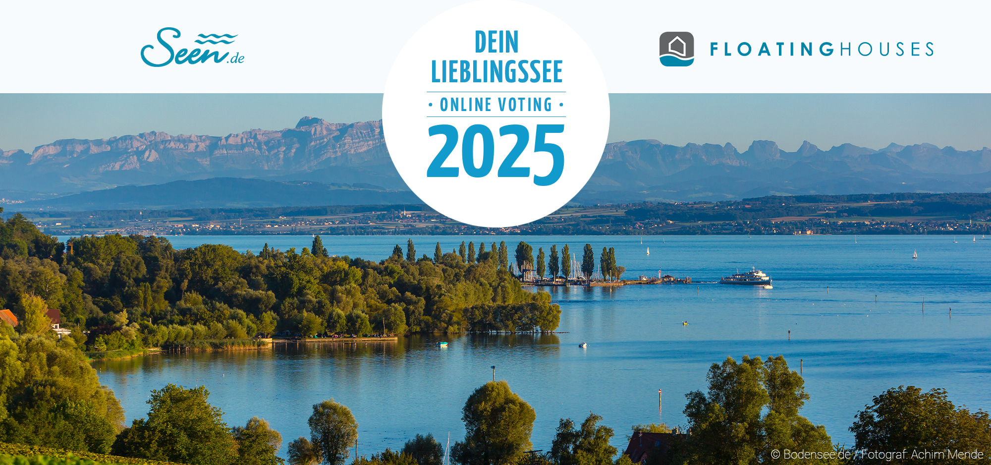 Der Bodensee ist Deutschlands „Lieblingssee“ 2025
