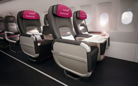 Eurowings bringt neuen Premium BIZ Seat auch nach NRW, Hamburg und Stuttgart