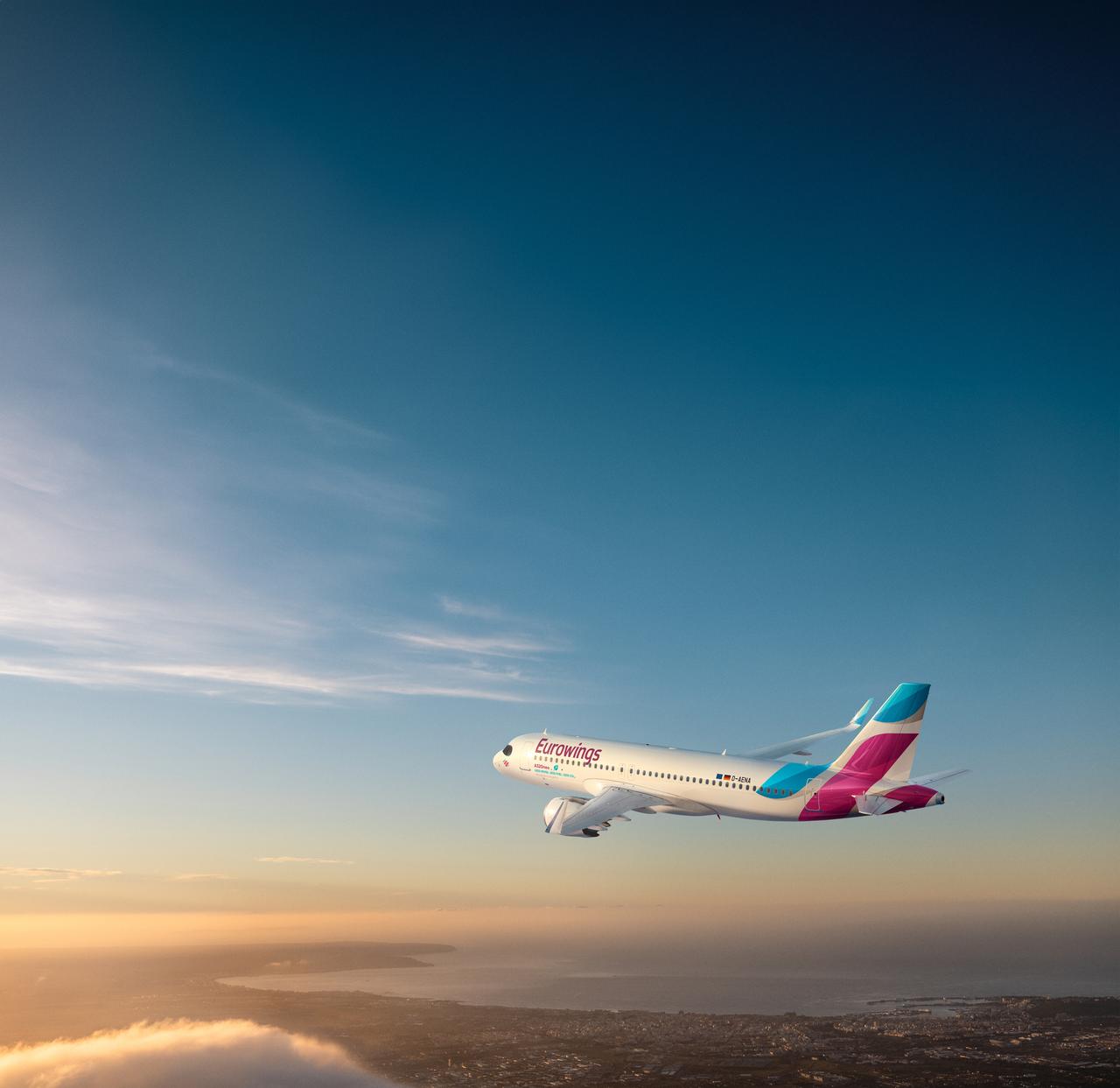 Eurowings mit starker Performance in 2025