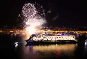 Mein Schiff Flow feierlich getauft: Drei Taufpatinnen, ein Schiff und ein gemeinsamer Flow 