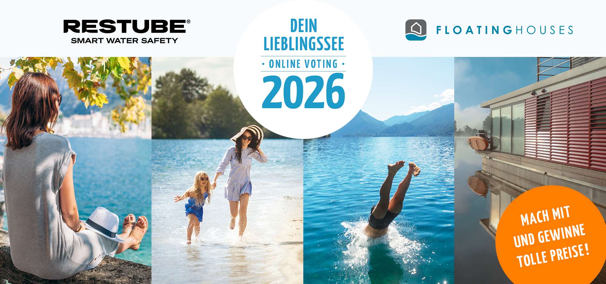 „Dein Lieblingssee“ 2026: Deutschlands größtes See-Voting läuft wieder
