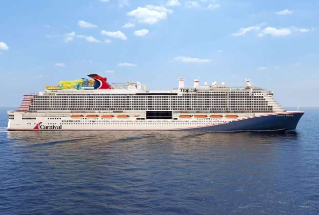 Baubeginn für die Carnival Tropicale