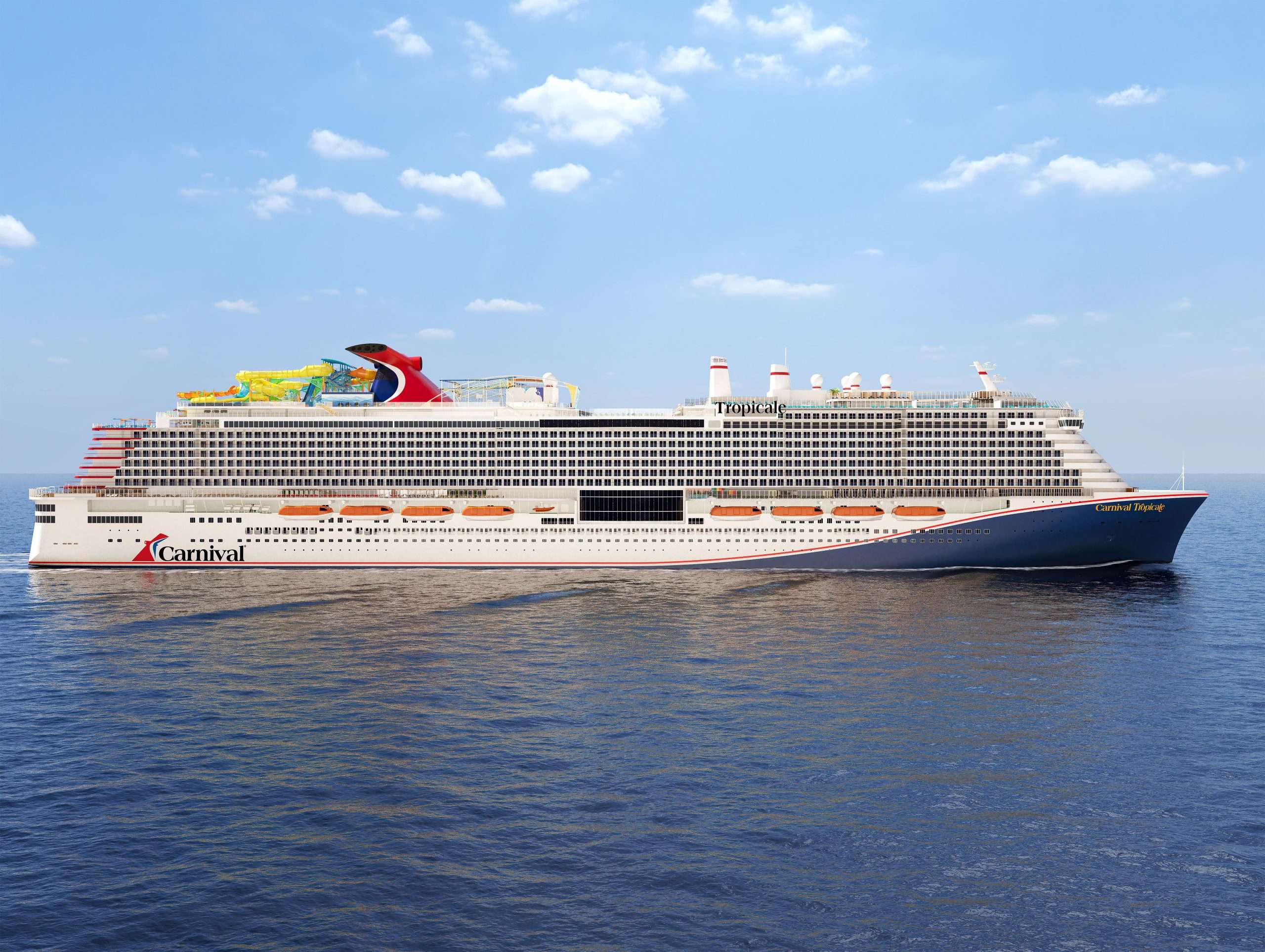 Baubeginn für die Carnival Tropicale