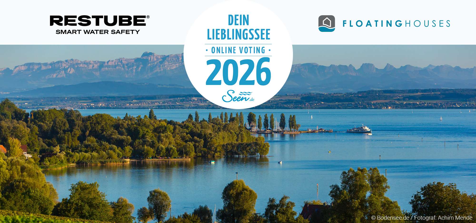 See-Fans haben entschieden: Der Bodensee ist Deutschlands „Lieblingssee“ 2026